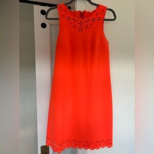 J. Crew Orange Sheath Dress